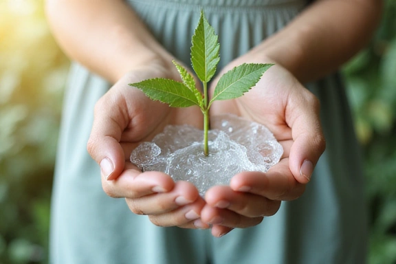 Image representing purity and natural sourcing